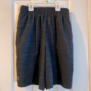 Men’s dark grey under armor shorts